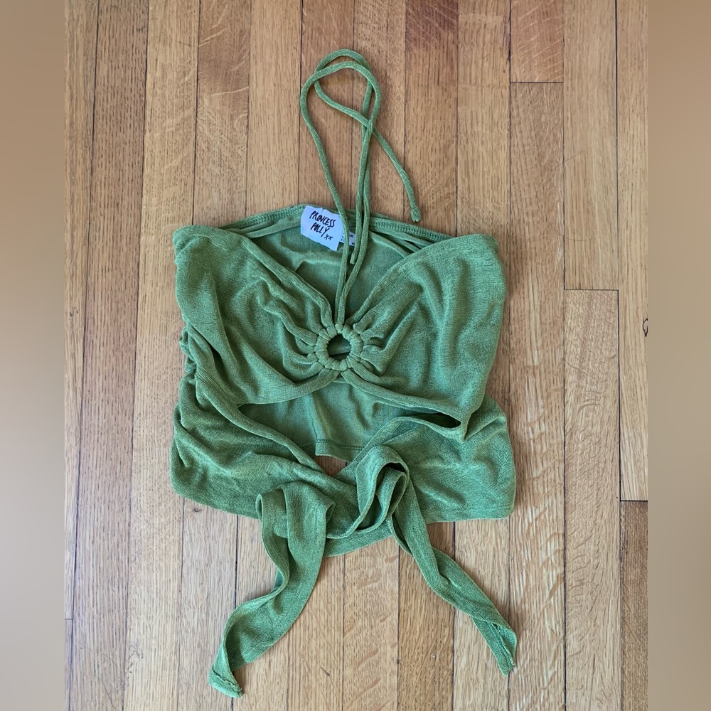 PRINCESS POLLY HALTER CROP TOP